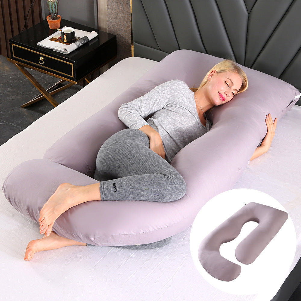 Maternity Pillow Waist Support Side Sleeping Slope Pillow J-type
