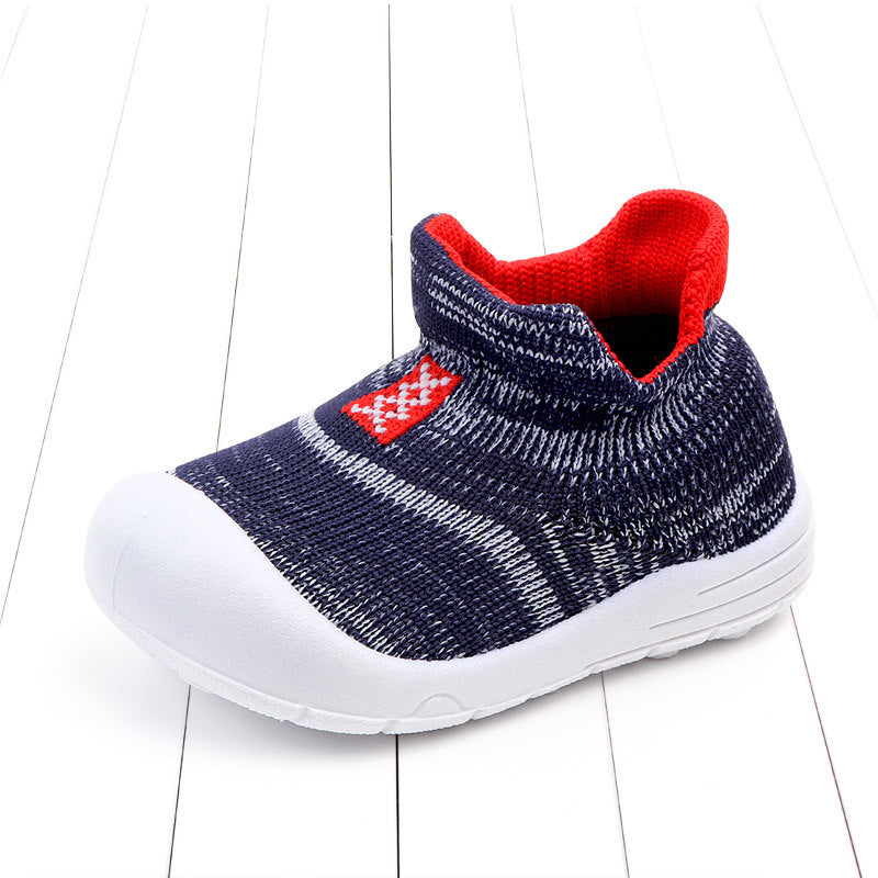 Spring Children''s Single Shoe Soft Sole Walking Shoes Non Slip Breathable Baby Shoes - BabynBeauty