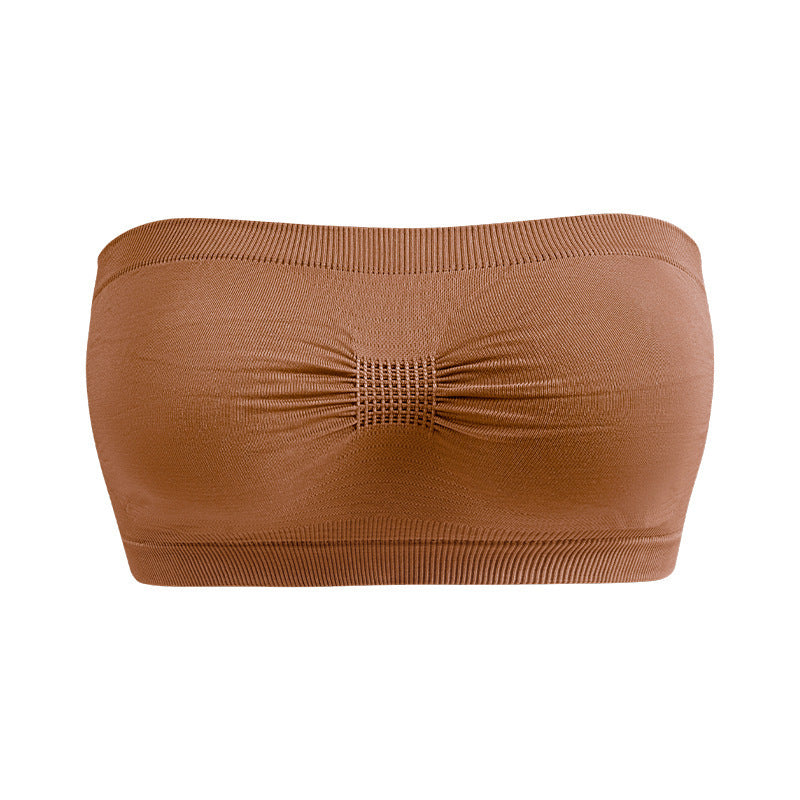 Tube Top Strapless Underwear Women's Breathable Strapless Bra And Undershirt - BabynBeauty