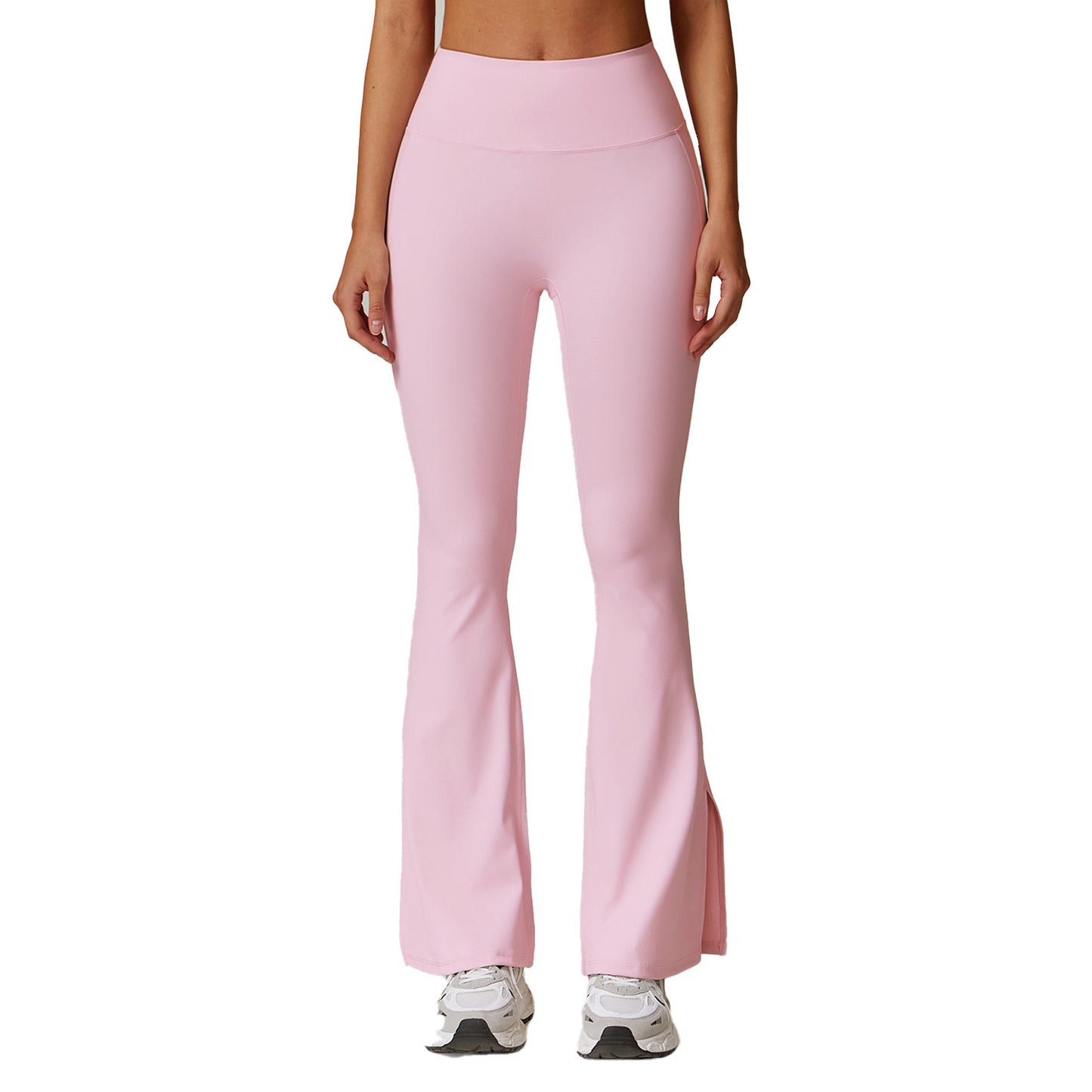 Skinny Peach Hip Raise Yoga Pants Running Sports Bell-bottom Pants