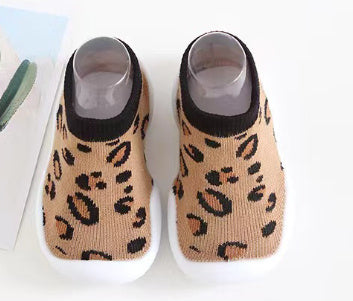 Mesh Breathable Stripes Soft Bottom Floor Shoes Infant Indoor Toddler - BabynBeauty