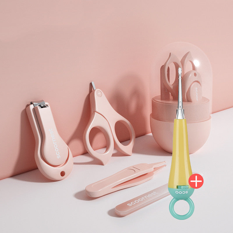 Luminous Baby Ear Pick Buckle Children Earwax Artifact With Light Safety Soft Head - BabynBeauty