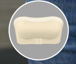 Women's Thin Sexy Mesh Chest-wrapped Strapless Underwear - BabynBeauty