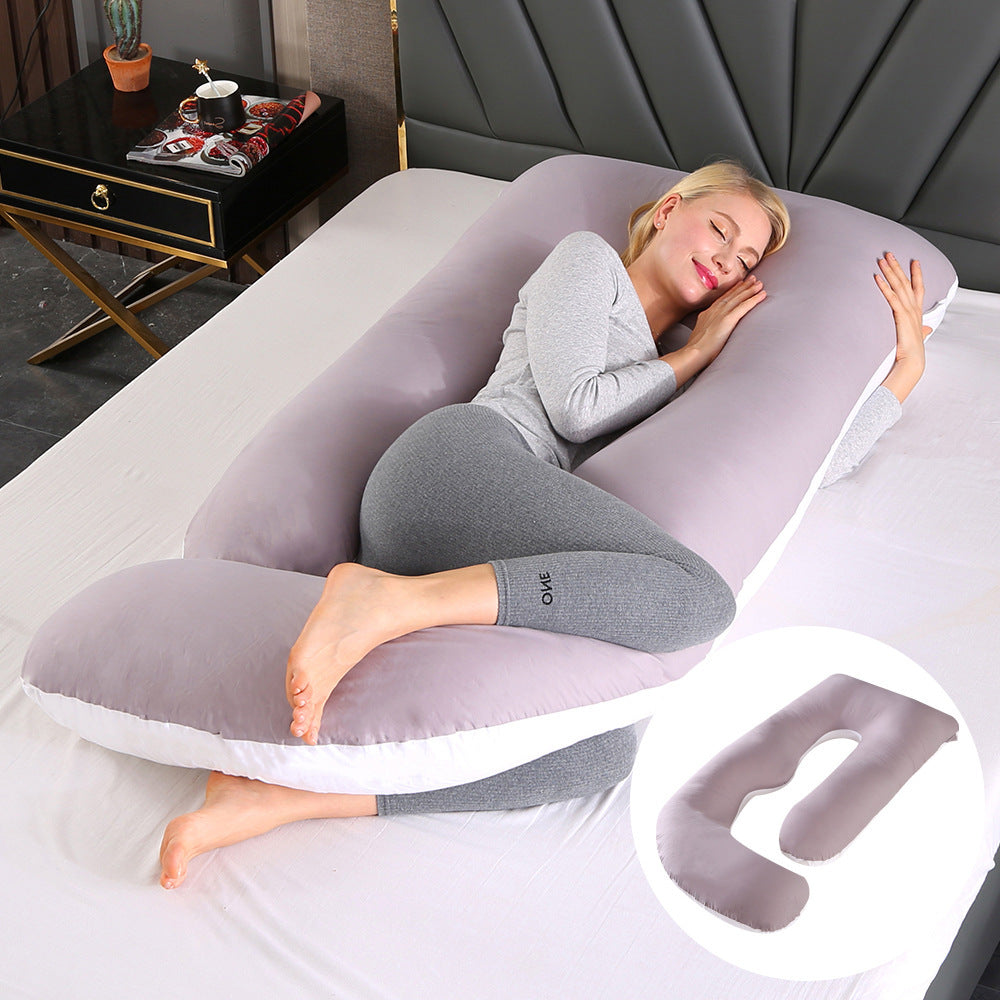 Maternity Pillow Waist Support Side Sleeping Slope Pillow J-type