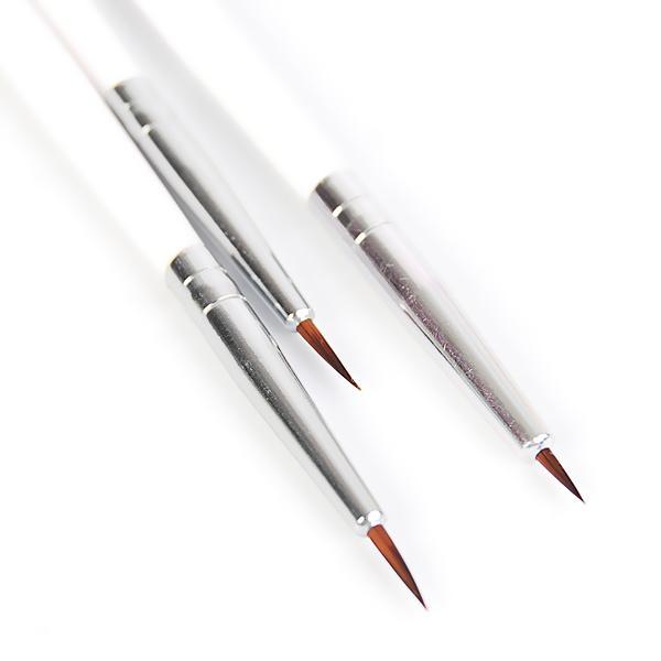 3Pcs/Set UV Gel Nail Liner Brush Acrylic