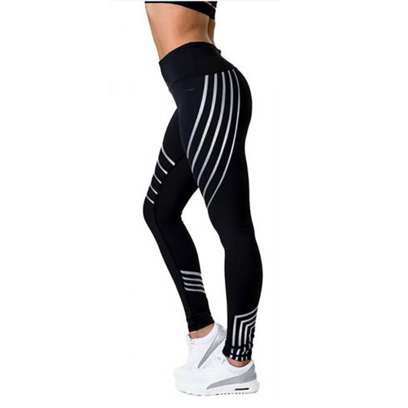 Reflective Sport Yoga Pants - BabynBeauty