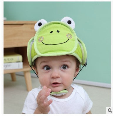 Baby Drop Protection Toddler Cartoon Breathable Safety Helmet - BabynBeauty
