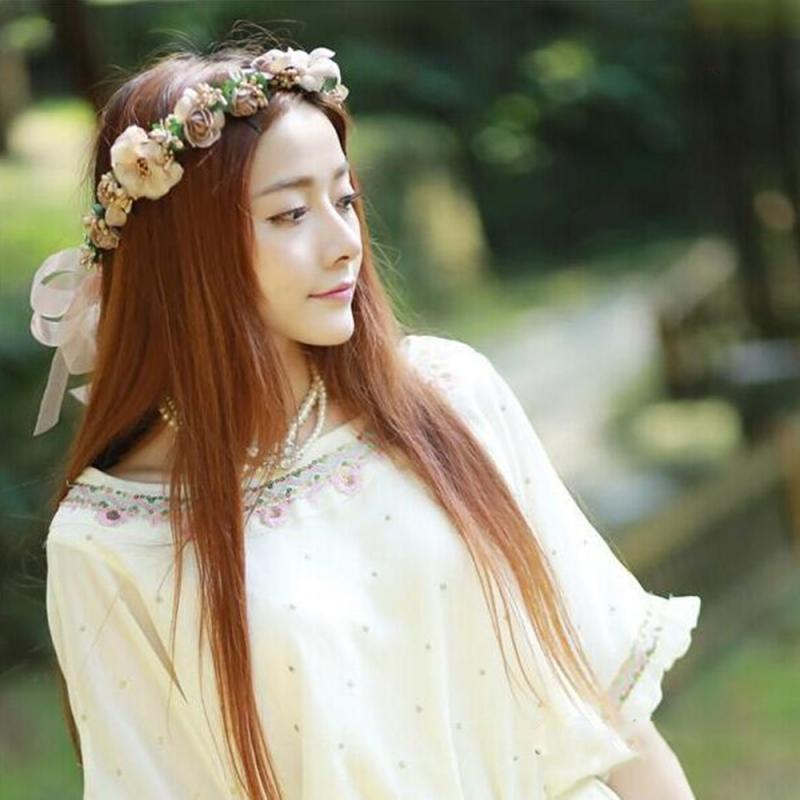 Wedding Garland Flower Crown - BabynBeauty