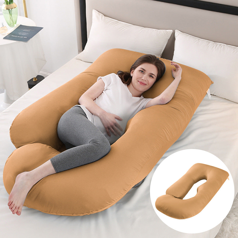 Maternity Pillow Waist Support Side Sleeping Slope Pillow J-type