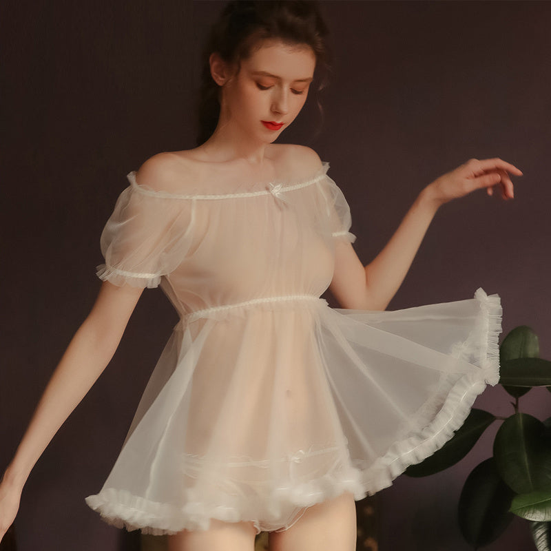 Lace princess nightdress