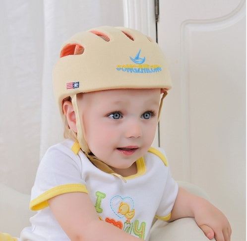 Baby Safety Helmet Toddler Headguard Hat Protective Infants Soft Adjustable For Crawl Walking Running Outdoor Playing
