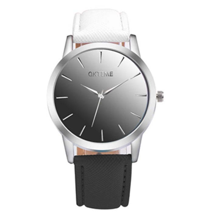 Fashion Casual Retro Rainbow Design Watch Women Analog Quartz Wristwatches Clock Elegant Lady Wristwatch Woman Time