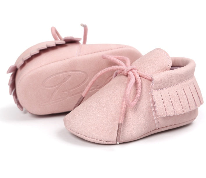 Small seven baby shoes leather soft baby shoes soft socks spring new - BabynBeauty
