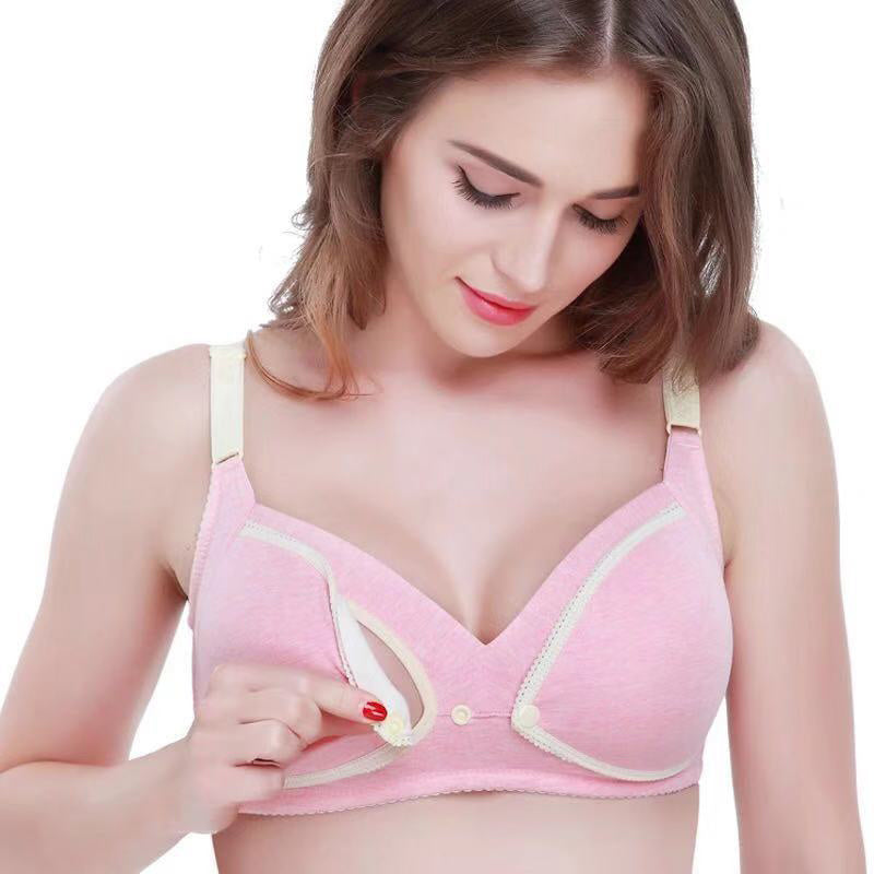 Breastfeeding Bras Maternity Open Nursing Bra for Feeding Nursing Underwear Clothes for Pregnant Lingerie Women Intimate Clothes - BabynBeauty