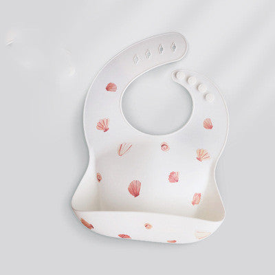 Baby Eating Bibs, Baby Waterproof Silicone Bibs, Feeding Rice Pockets - BabynBeauty