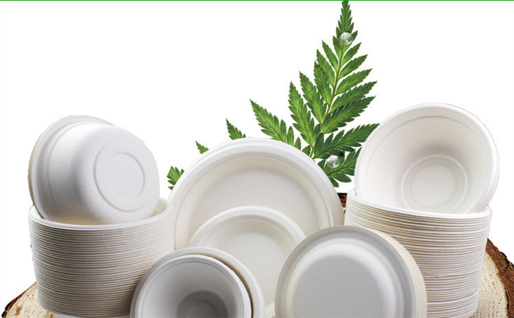 Eco-friendly Thickened Secondary Paper Plate, Barbecue Meal Paper Plate