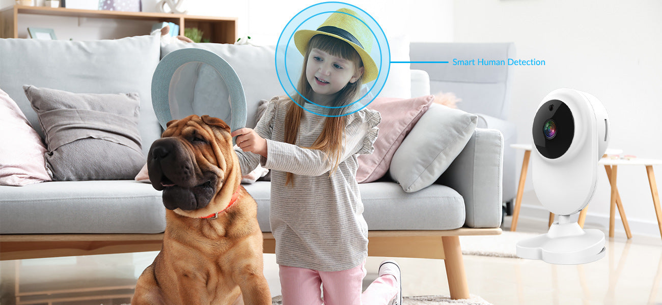 Home graffiti smart camera wireless wifi baby monitor 200W high-definition child monitorr