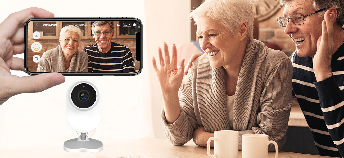 Home graffiti smart camera wireless wifi baby monitor 200W high-definition child monitorr