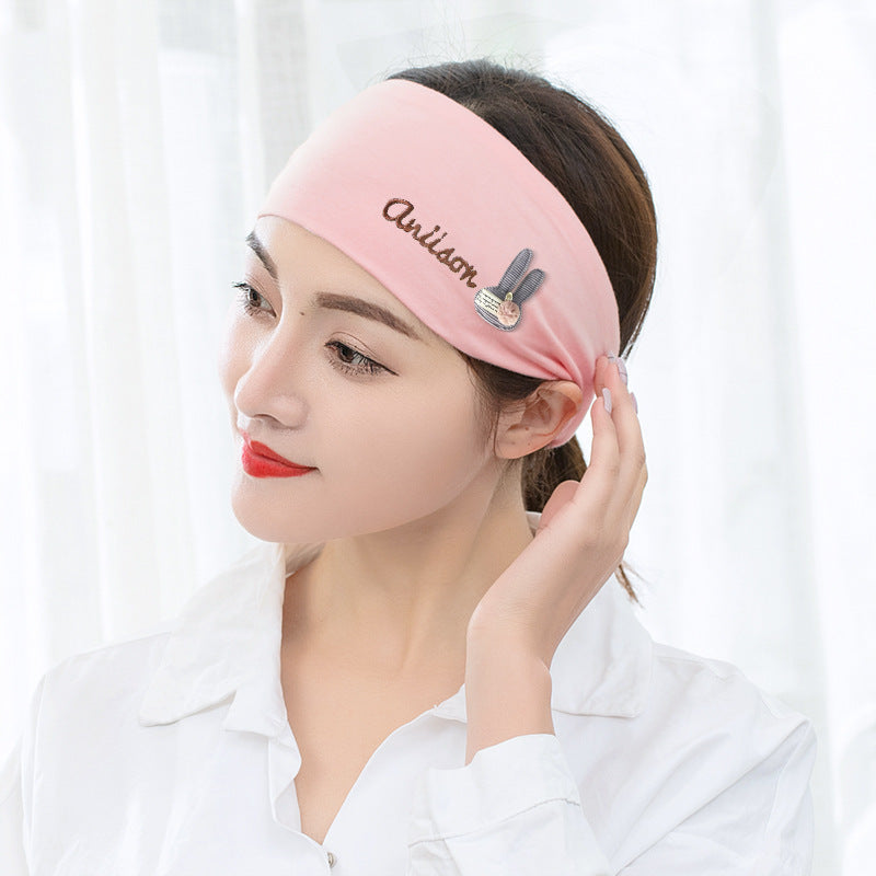 Baby Cap Five Pointed Star Maternity Cap Face Wash Make Up Hair Band Baby Hood