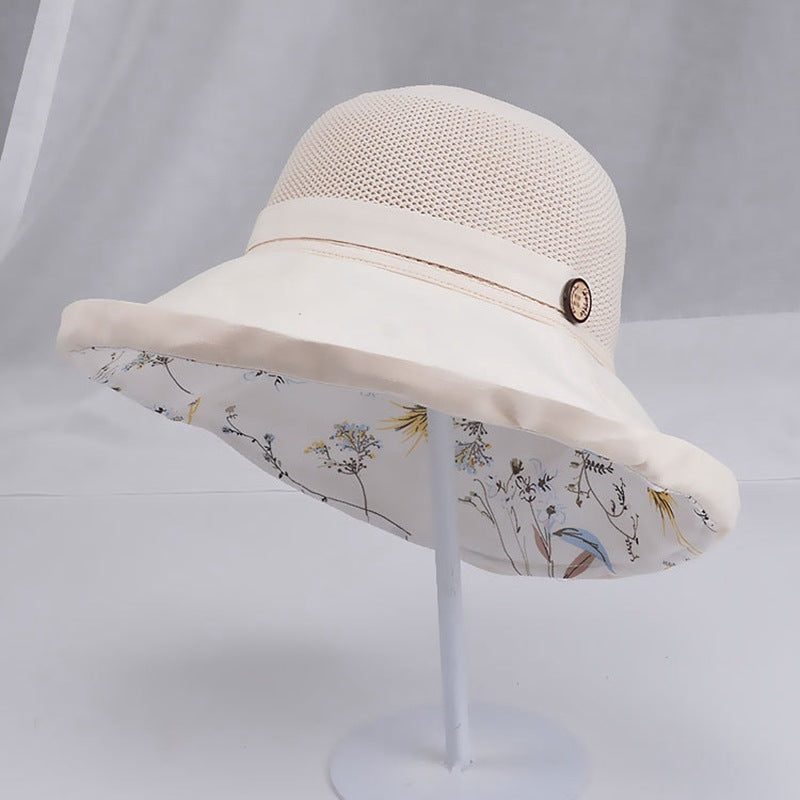 Summer Sun Protection Foldable Sun Hat - BabynBeauty