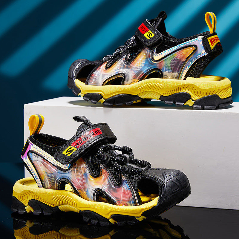 Vitality And Breathable Shoes In Baotou Beach Shoes For Big Kids And Girls - BabynBeauty