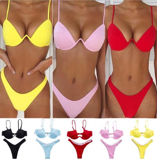 Swimwear Summer Bikini Women Swimsuit Bather New - BabynBeauty