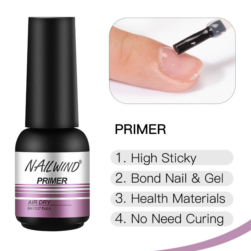 Plastic bottle nail glue