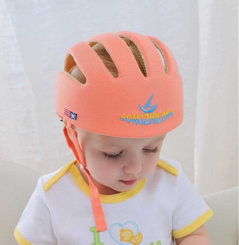 Baby Safety Helmet Toddler Headguard Hat Protective Infants Soft Adjustable For Crawl Walking Running Outdoor Playing