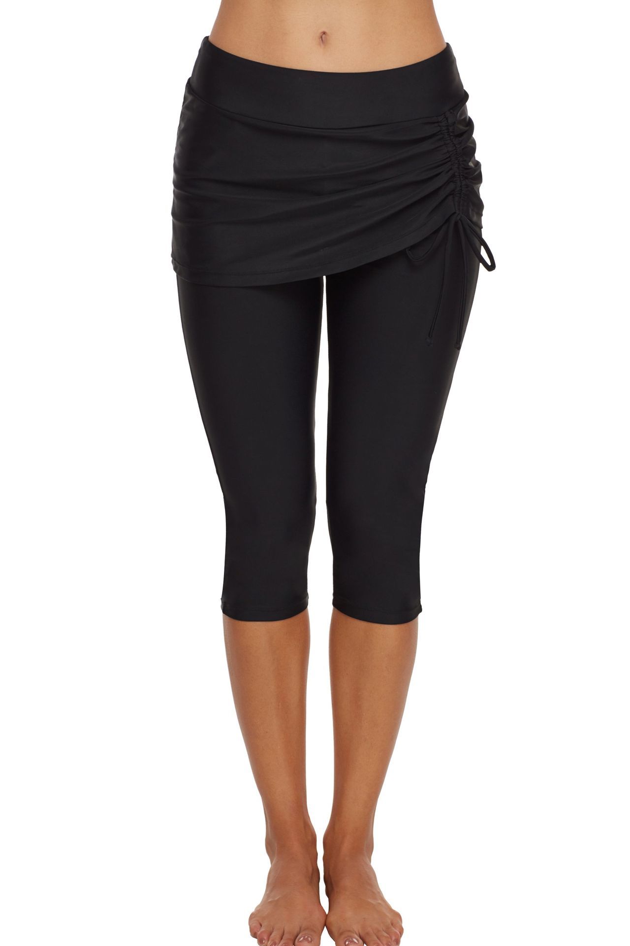 Ladies Swimming Trunks Conservative High Waist