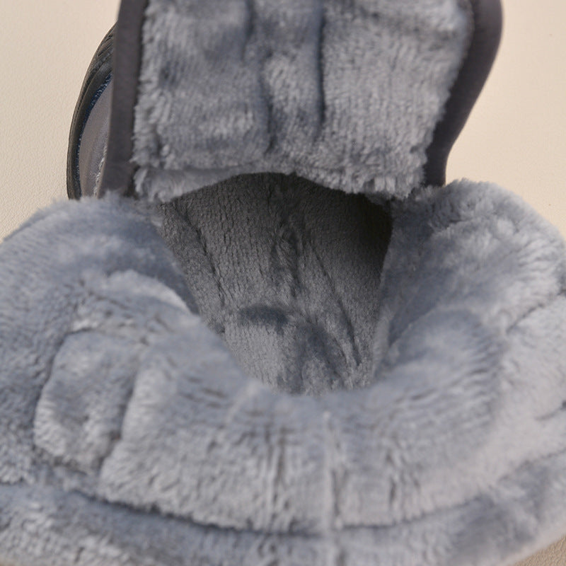 Children's Winter New Velcro Plus Velvet Snow Boots