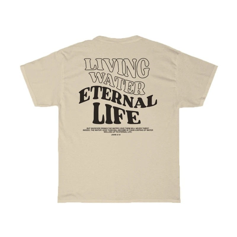 Street Creativity Short Tube Casual Loose-fitting T-shirt - BabynBeauty