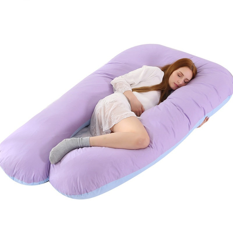 U-shaped Pillow For Pregnant Women Multifunctional Side Pillow, Detachable And Washable Nursing Pillow