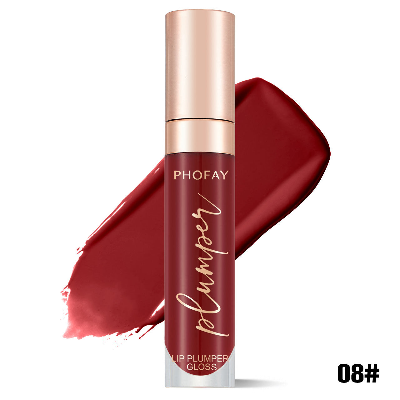 PHOFAY Shiny Lip Plumper Gloss - BabynBeauty