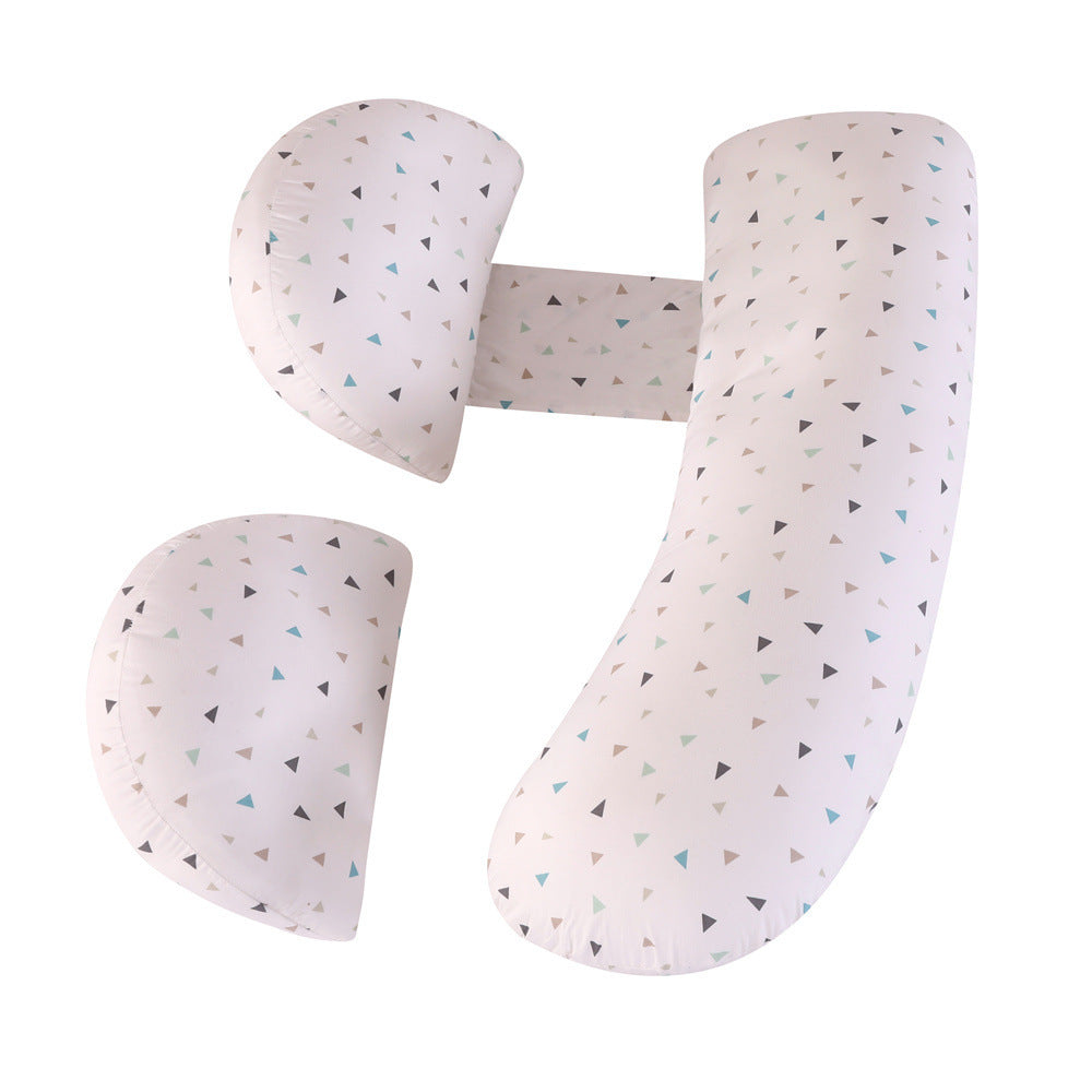 Maternity Pillow Waist Support Pillow Multi-functional U-shape Pillow Pregnancy Belly Support Pillow Nursing Cushion