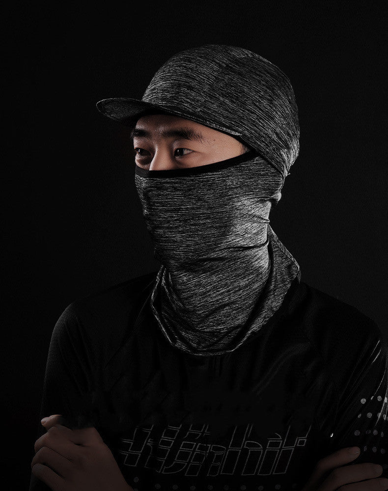Ice silk sun protection hood