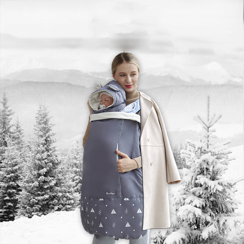Warm Baby Carrier Cloak Cover Windproof Quilt Stroller Accessories