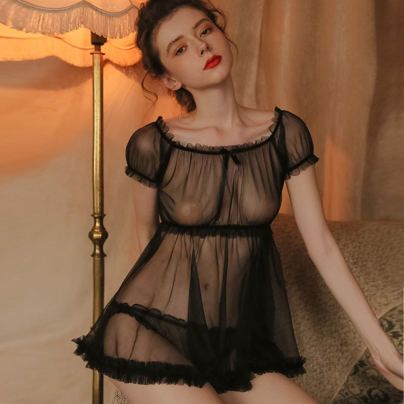 Lace princess nightdress - BabynBeauty