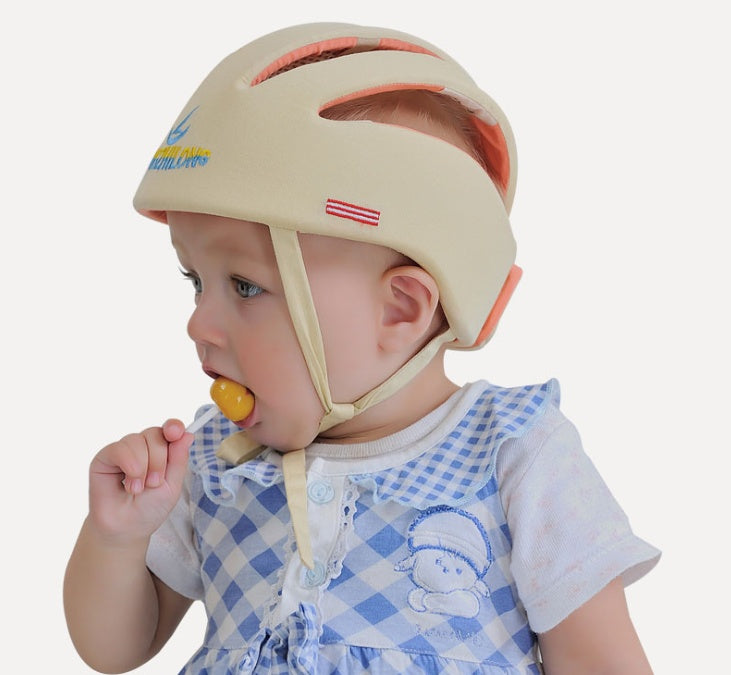 Baby Safety Helmet Toddler Headguard Hat Protective Infants Soft Adjustable For Crawl Walking Running Outdoor Playing
