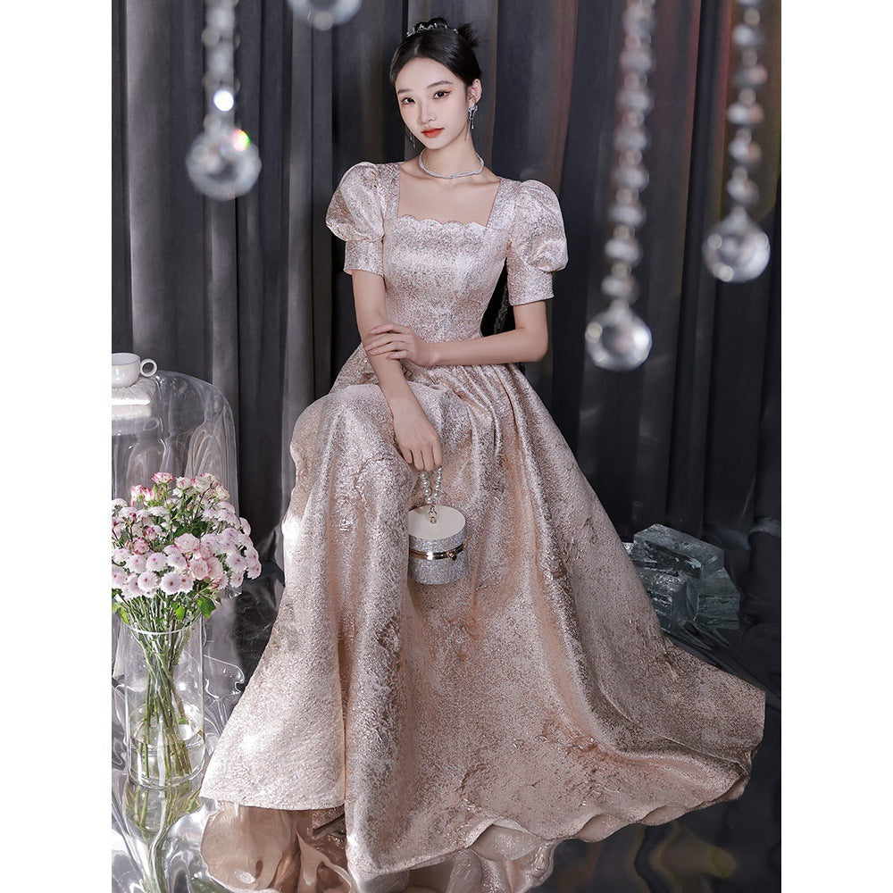 Women Evening Dresses Women Champagne - BabynBeauty