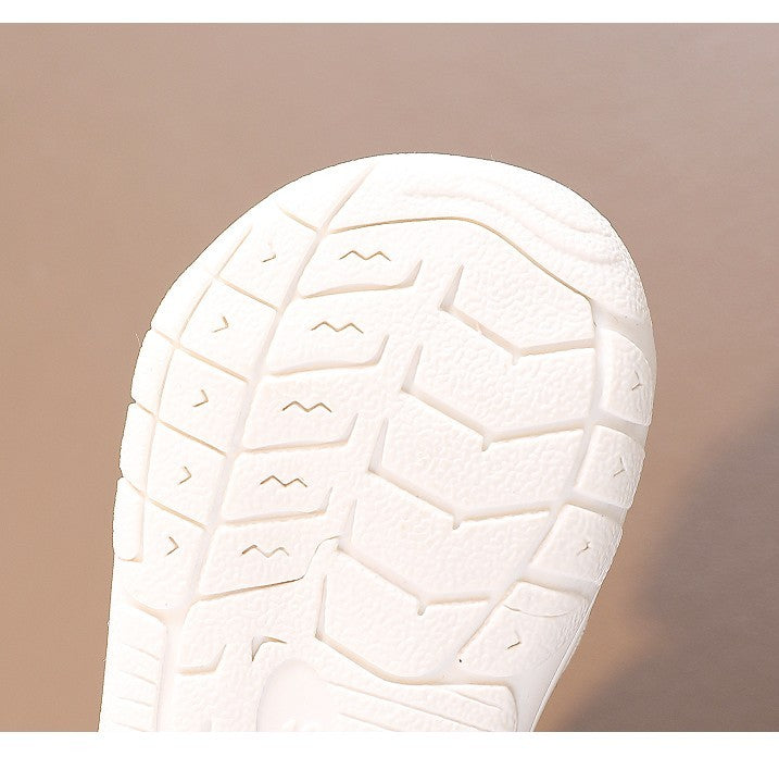 Baby Sandals Embroidered Bear Soft Sole Anti Slip Casual