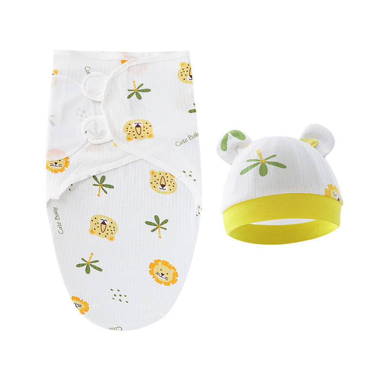 Newborn Baby Swaddling Quilt Pure Cotton Delivery Room Package Newborn Child Baby's Blanket Baby Swaddle