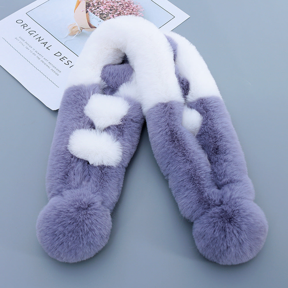Double Sided Fur Eco-friendly Fur Scarf - BabynBeauty