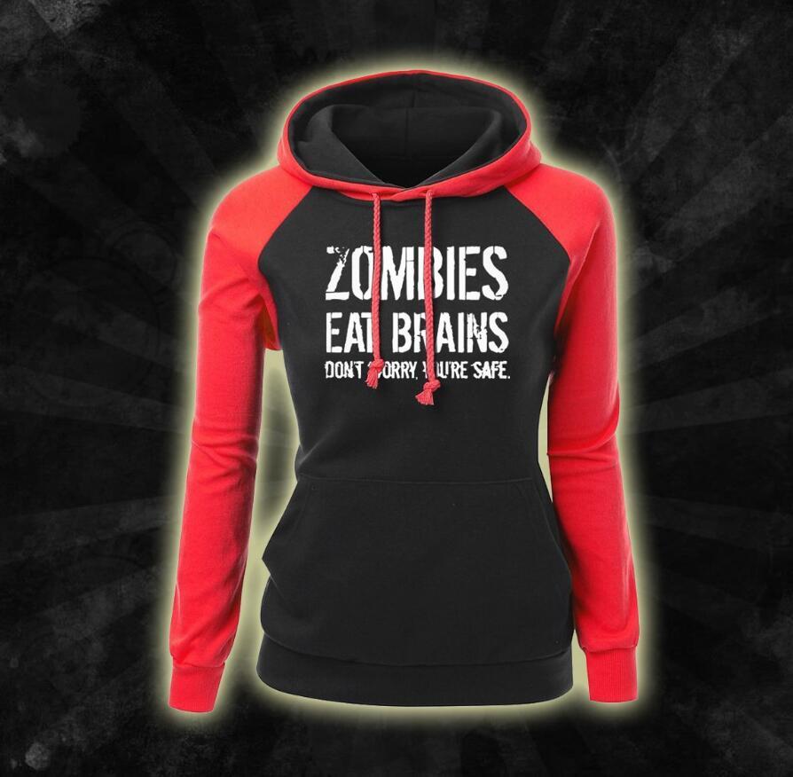 Zombies Eat Brains Hoodies - BabynBeauty