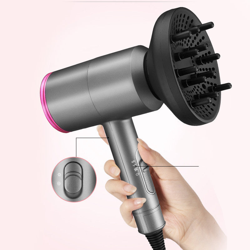 Hair Dryer 1400w 110V 220V Hairdryer Hair Blow Dryer Fast Straight Hot Air Styler 3 Heat Setting 2 Speed Ne Setting - BabynBeauty