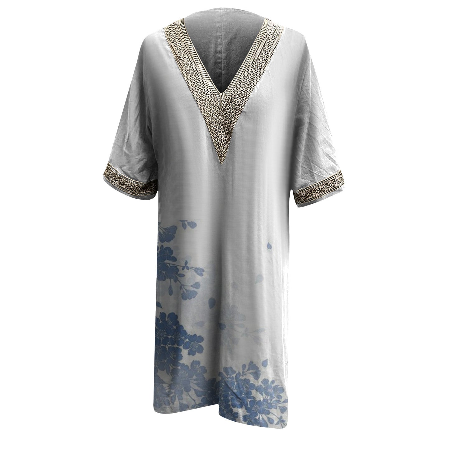 Women's Half Sleeve Dress Spring And Summer New Casual