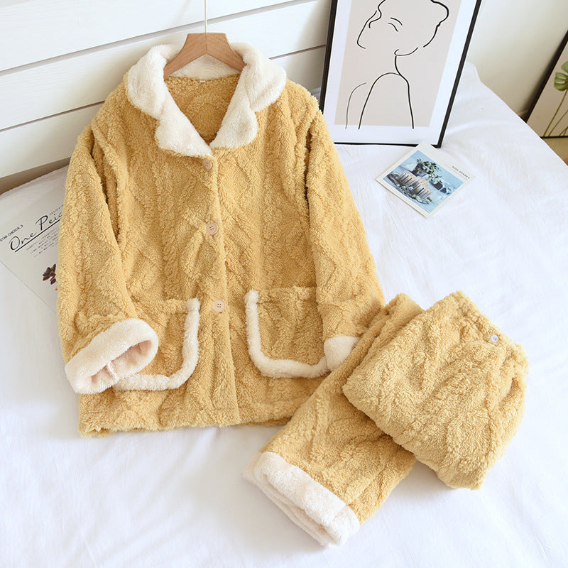 Flannel Maternity Nursing Clothes