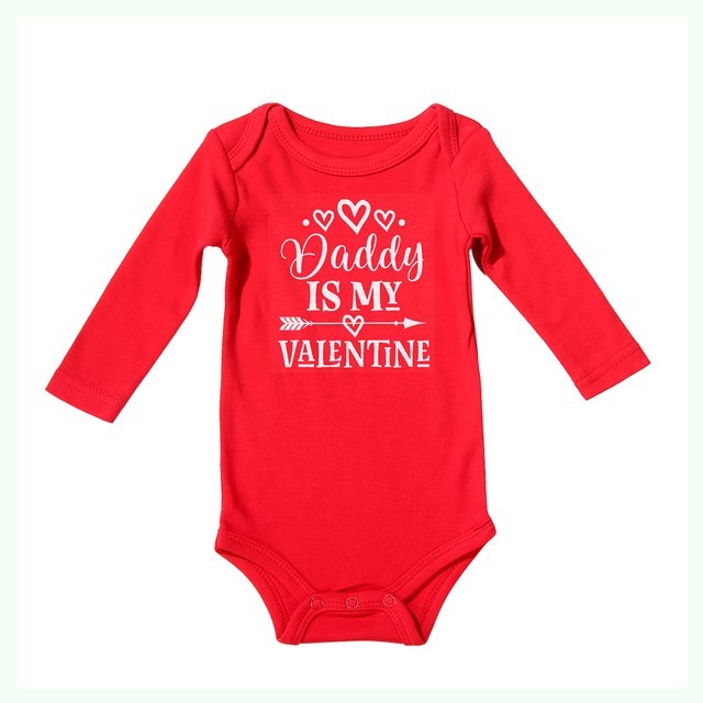 Valentine's Day Newborn Baby Summer Rompers Cotton In - BabynBeauty