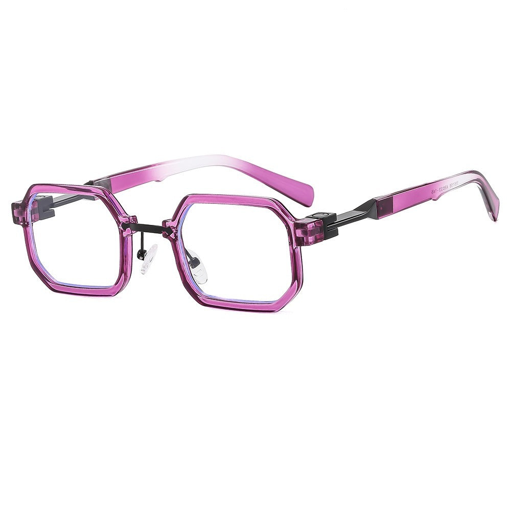 New Retro Hip Hop Small Square Box Exquisite Sun Glasses