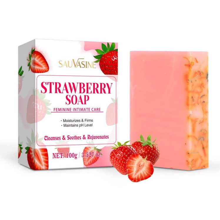 Strawberry Soap - BabynBeauty