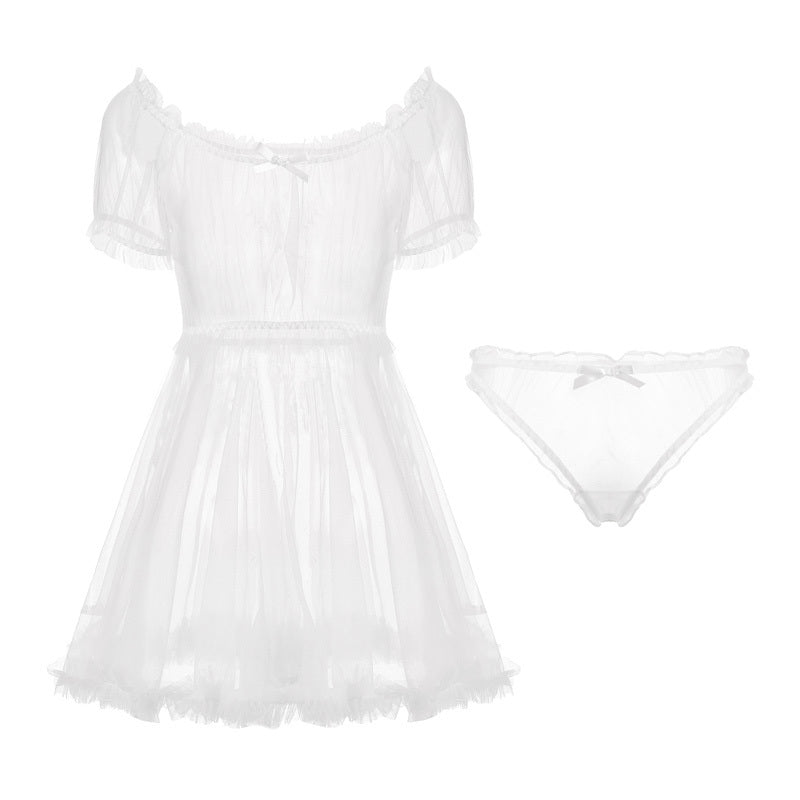 Lace princess nightdress